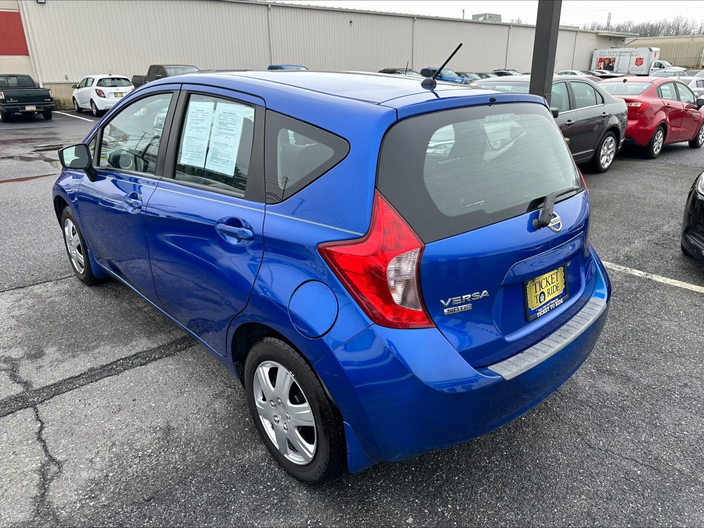 2015 BLUE* Nissan Versa Note S 5MT (3N1CE2CP0FL) with an 1.6L L4 DOHC 16V engine, 5-Speed Manual transmission, located at 1254 Manheim Pike, Lancaster, PA, 17601, (717) 393-9133, 40.062870, -76.323273 - Photo#6